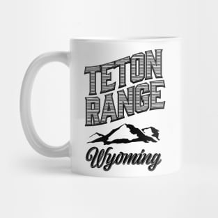 Teton Range Wyoming Mug